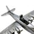 Metal 1940s Mid Century Chrome B-29 Superfortress Airplane Table Lighter by Hamilton For Sale - Image 7 of 8