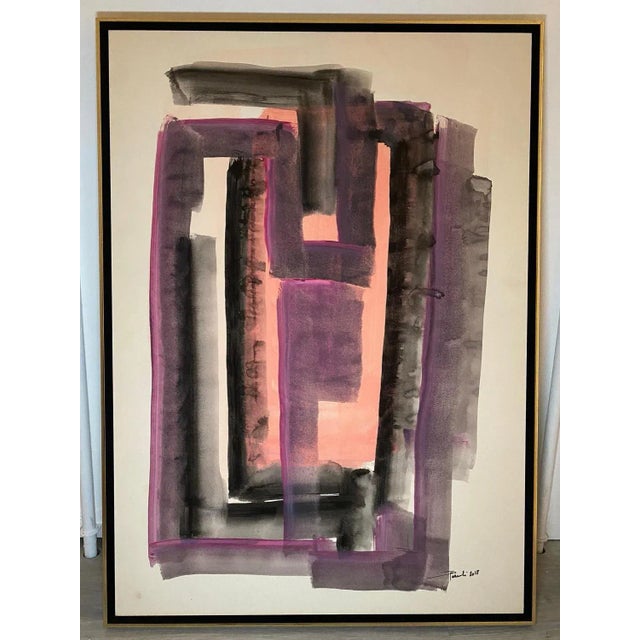 Contemporary Gilbert Pauli, Christmas Colors No.2, 2018, Watercolor For Sale - Image 3 of 8