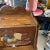1970s Vintage Wooden Hand Painted Bread Box For Sale - Image 5 of 12
