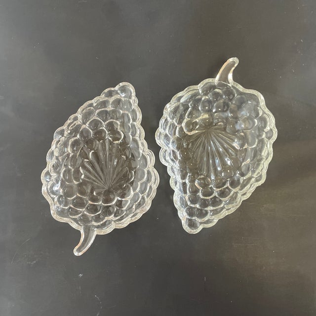 Grape spade glass bowls great for serving.