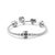 Brand: Pandora Gender: Ladies Metal Type: 925 Sterling Silver Length: 6.25 inches Width: 4.15 mm Weight: 26.40 grams One...