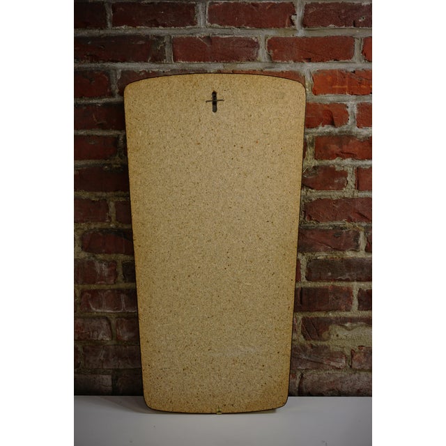 Mid-Century Free-Form Mirror, 1950s For Sale - Image 9 of 10