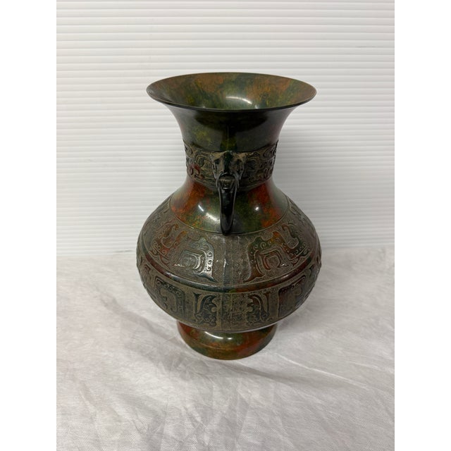 Antique Japanese Bronze Ikebana Vessel For Sale In San Francisco - Image 6 of 14