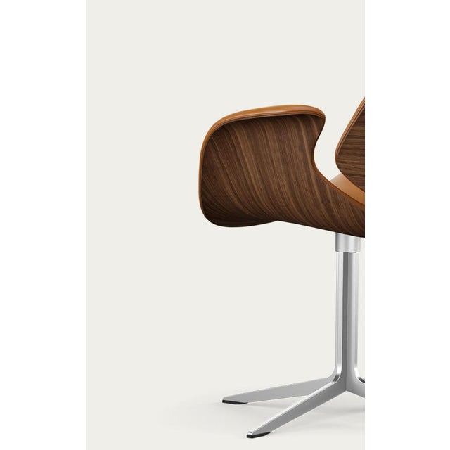 One Collection Council Chair in Walnut and Upholstery from Salto and Sigsgaard For Sale - Image 11 of 18