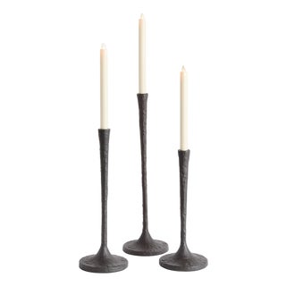 Burke Taper Holders, Set Of 3 For Sale
