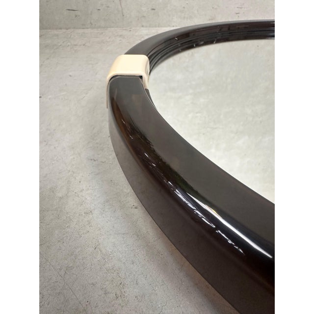 Vintage Tilting Mirror in Smoked Acrylic Glass, 1970s For Sale - Image 10 of 14