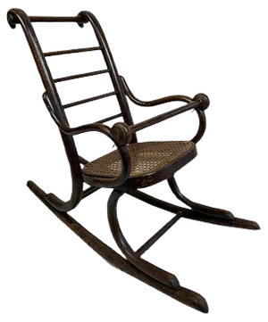 Childrens Rocking Chair from Thonet, 1920s