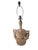 Late 20th Century Late 20th Century Italian Style Carved Wood Lamps With Swag Decoration in Distressed Finish - A Pair For Sale - Image 5 of 9