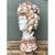 Hollywood Regency Vintage Shell Embellished Plaster Bust For Sale - Image 3 of 12
