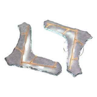 Wall Sconces Model N 1844 by Max Ingrand for Fontana Arte, 1960, Set of 2 For Sale