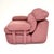 Vintage Lilac Suede Lounge Armchair, 1970s For Sale - Image 4 of 8