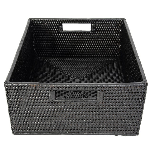 A good storage basket is not only functional but must fit into your home decor as well. Our rattan storage basket will add...