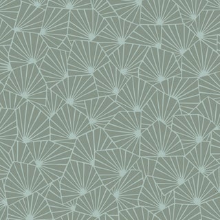 SAMPLE - Boråstapeter Stjärnflor Wallpaper In Mineral For Sale