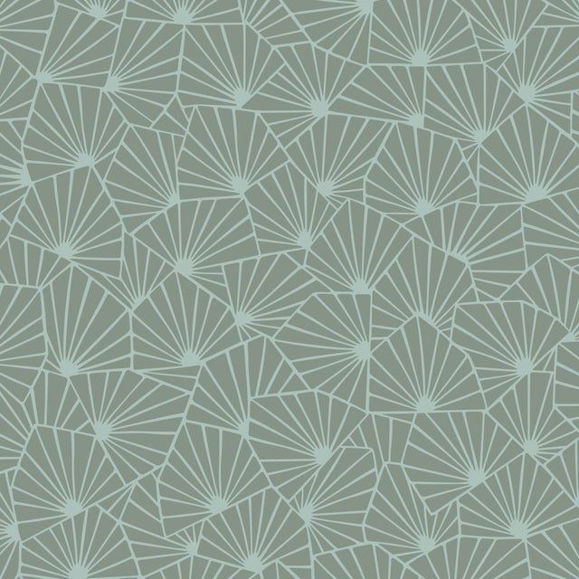 SAMPLE - Boråstapeter Stjärnflor Wallpaper In Mineral For Sale