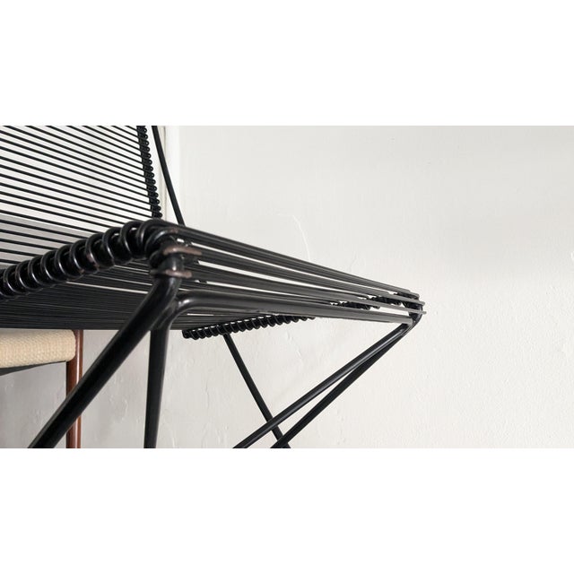 Vintage Cantilever Chair in Black by Till Behrens for Schlubach, 1980s For Sale - Image 10 of 13