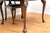 Brown Antique Small Queen Anne Style Extendable Dining Set—Five Pieces For Sale - Image 8 of 17