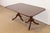Baker Furniture Style Georgian Banded Mahogany Double Pedestal Extension Dining Table, Newly Refinished For Sale - Image 12 of 14