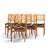 Mid-Century Modern Sylve Stenquist for Dux Mid Century Teak and Cane Dining Chairs - Set of 6 For Sale - Image 3 of 10