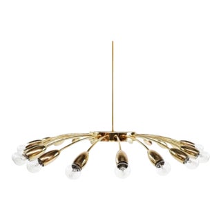 1950s Italian Spider Chandelier For Sale