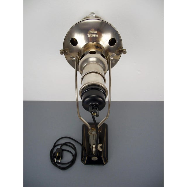 Metal Table Lamp from Hanau, 1940s For Sale - Image 7 of 18