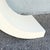Wood Postmodern Cream Gloss Laminate Scroll Console Table For Sale - Image 7 of 8