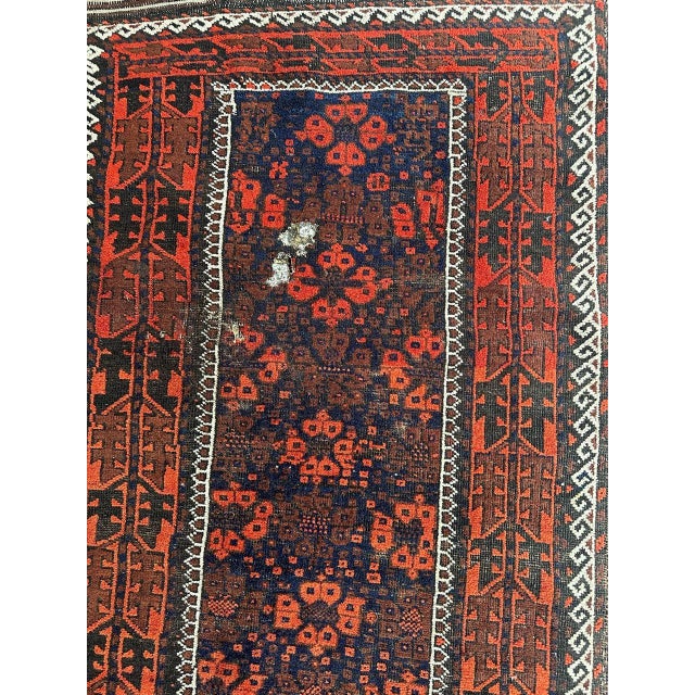 Antique Turkmen Baluch Rug, 1890s For Sale - Image 15 of 18