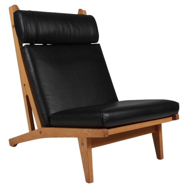 Set of Lounge Chair Model Ge-375 attributed to Hans J. Wegner for Getama, 1960s For Sale