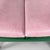 French Modern Argos Armchair in Pink Leather and Green Wood by Baumann, 1970s For Sale - Image 18 of 18