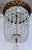 1920s Vintage Brass Basket Chandelier For Sale - Image 5 of 8