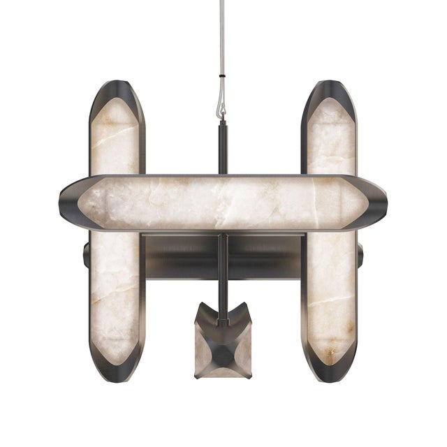 Glacier Suspension Lamp by Porus Studio For Sale - Image 6 of 13