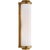 Milton Road Bath Light in Hand-Rubbed Antique Brass with White Glass Designer: Thomas O'Brien Height: 14.5" Extension: 4"...