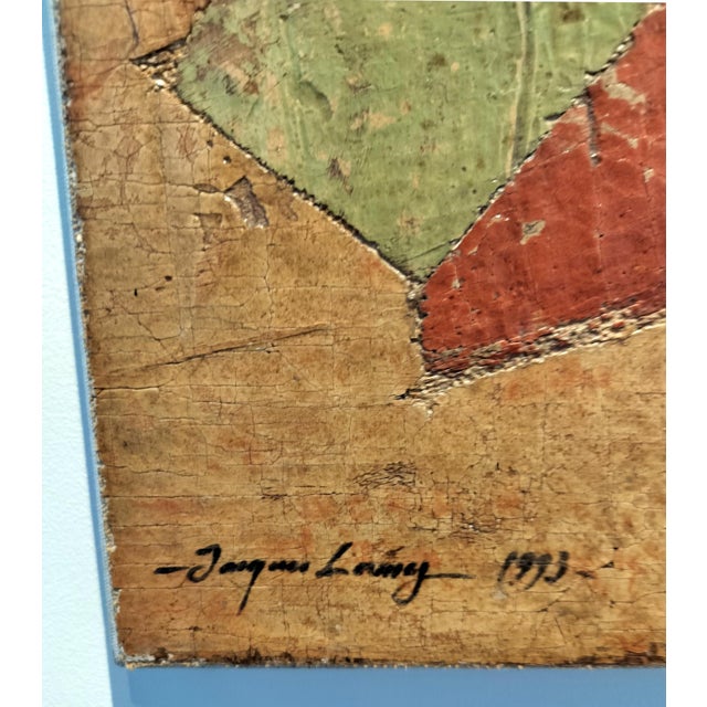 Postmodern Jacques Lamy Fresco Fragment Collage For Sale In Dallas - Image 6 of 7