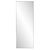 Metal Van Buren Brushed Brass Rectangle Mirror For Sale - Image 7 of 8