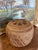 Vintage Handwoven Southeast Asian Rattan Lidded Basket With Saburst and Diamond Weave Pattern For Sale - Image 4 of 8