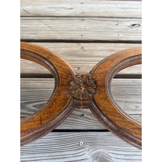 Late 19th Century Old French Animal Print Bench For Sale - Image 5 of 7