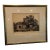 Vintage Etching Print "Gullstua" by Christian Christensen For Sale