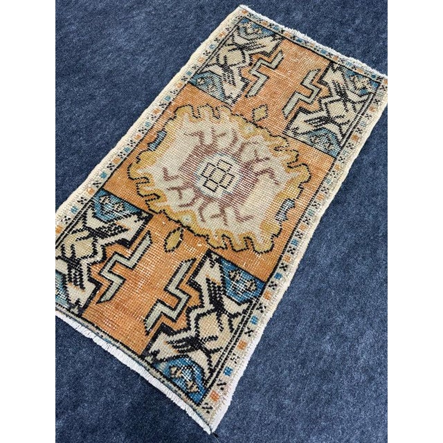 Early 21st Century Turkish Yastik Rug 1'7" x 2'10" For Sale - Image 5 of 5