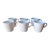 Set of 6 - Villeroy and Boch Manufacture Rock Blanc Coffee Cup 7.5 Oz For Sale