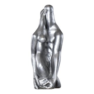 Pygmalion and Galatea Modern Sculpture by Cuban Artist Manuel Carbonell For Sale