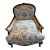 Old Hickory Tannery Louis XV Bergère – Designer Toile & Down-Filled For Sale