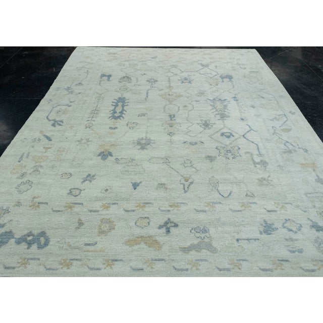 Turkish Oushak Rug 7'11" x 10'3" #18693 Explore a curated collection of hallway runners, wool rugs, and handmade...