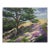 1990s Monterey Hilltop Cypress Tree Landscape Painting by Nancy Faisant For Sale