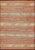 Mid 20th Century Turkish Kilim Vintage Rug With Assorted Stripe Design in a Variety of Colors For Sale - Image 12 of 12