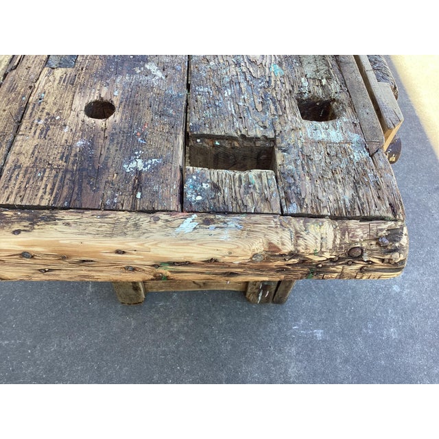 French Industrial Table/Console For Sale In New York - Image 6 of 13