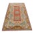 1970s Boho Style Handmade Cream Milas Area Rug For Sale