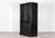 Large 19th Entury English Ebonised Gothic Pine Linen Press, 1870s For Sale - Image 6 of 15