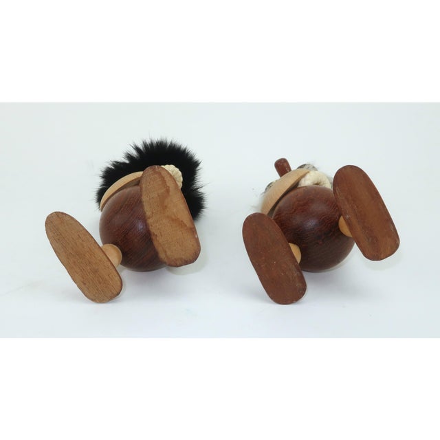 Wood Carl Bent Danish Mid Century Modern Teak Viking Bottle Openers, a Pair For Sale - Image 7 of 13