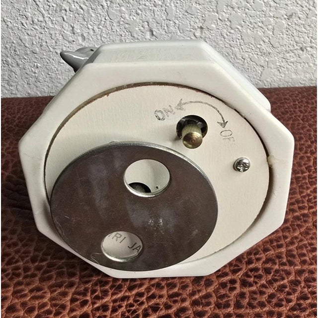 Otagiri Company Vintage Otagiri Japan Porcelain Dolphin Mom & Baby Music Box "Pearly Shells" For Sale - Image 4 of 4