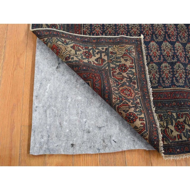 1900s Blue Antique Oriental Rug For Sale In New York - Image 6 of 10