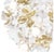 Regina Andrew Dogwood Chandelier | White & Gold Floral Statement Chandelier New - a Pair For Sale - Image 4 of 9